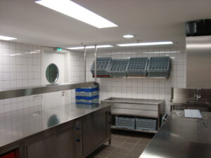 Klimasan-Anstrich Küche, Hamburg